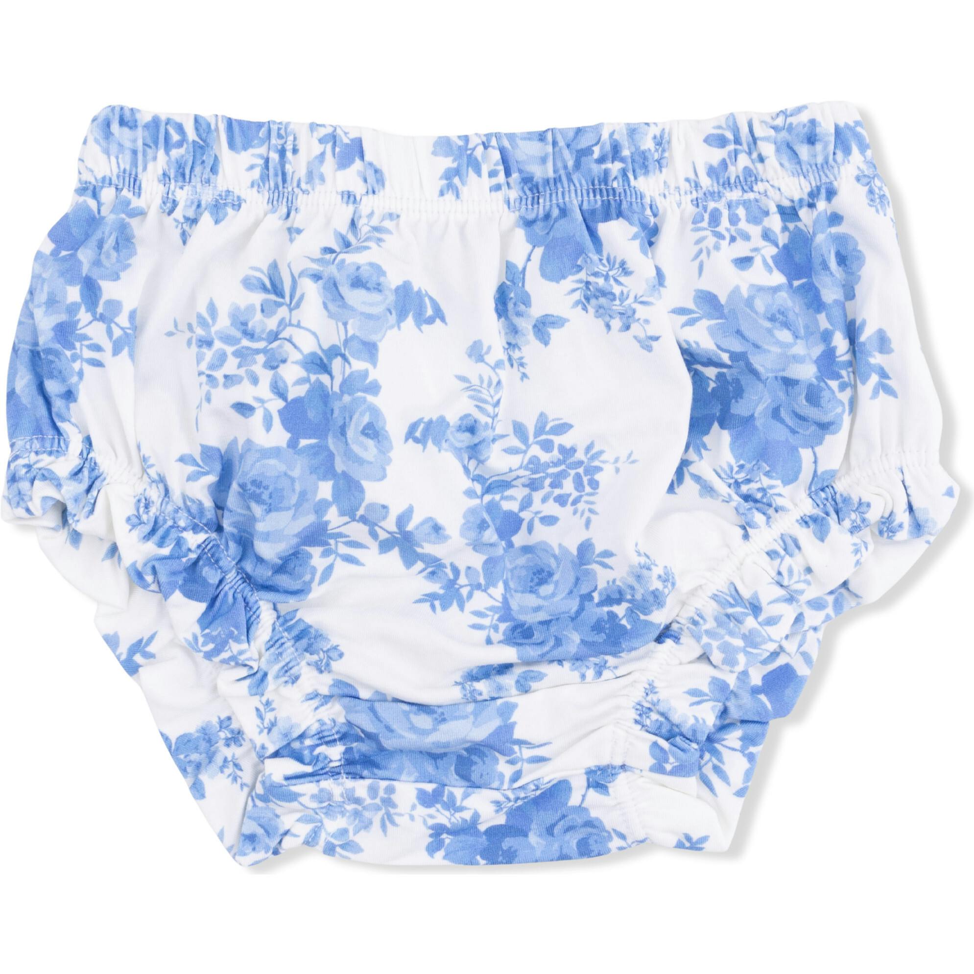 Dream Cottage Floral - Smocked Top with Bloomer & Headband