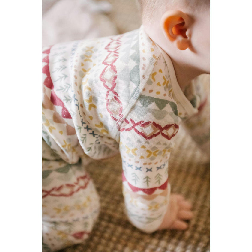 Ribbed Baby Sleeper, Multi