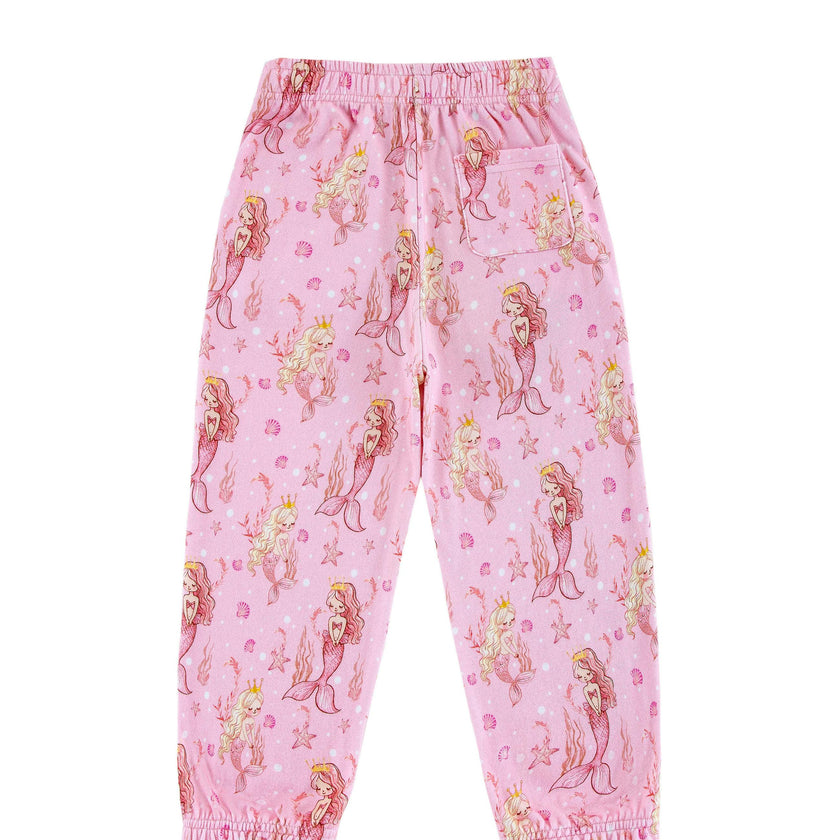 Soft Fleece Jogger, Mermaid