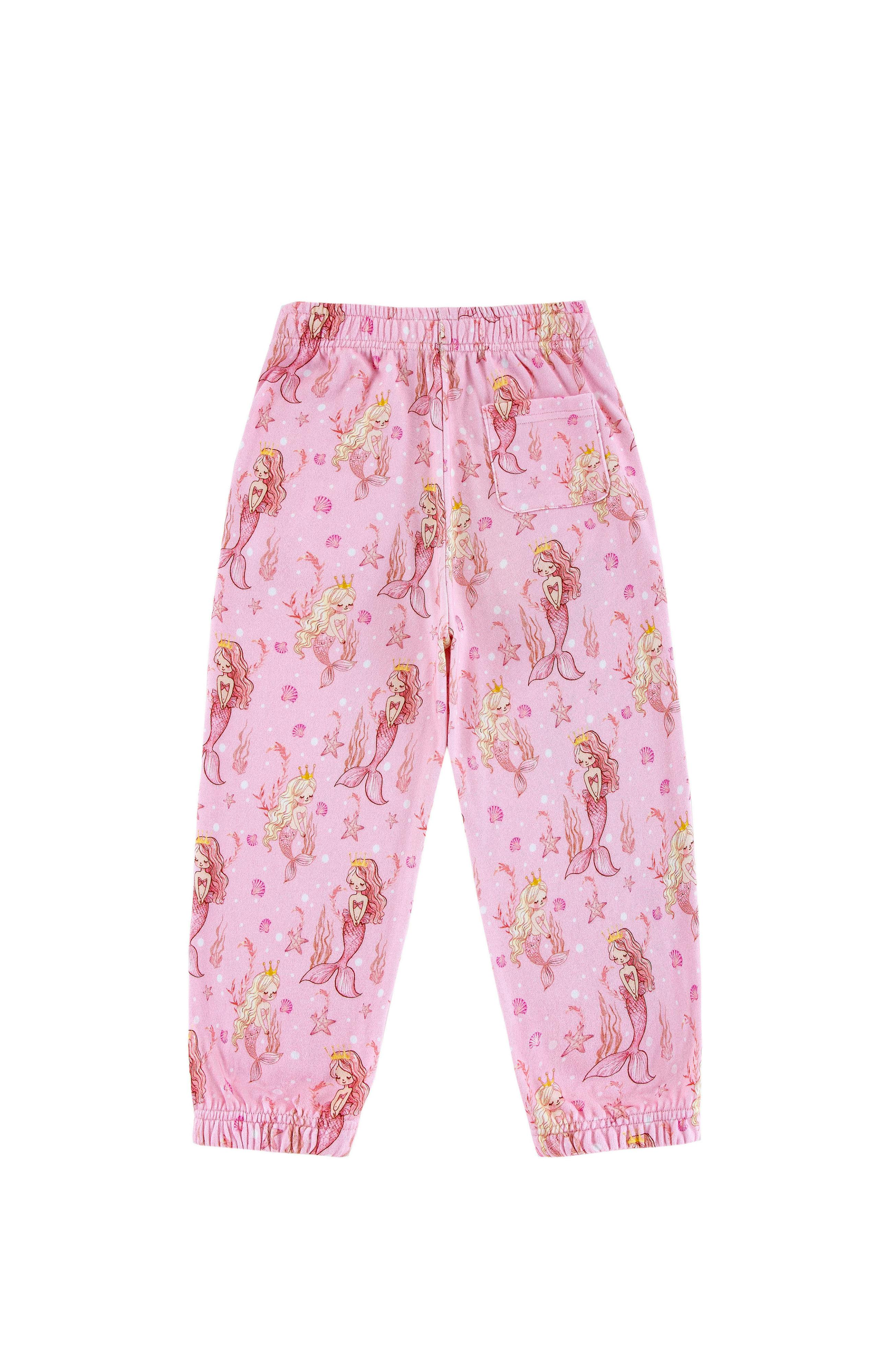 Soft Fleece Jogger, Mermaid