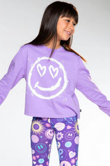 Washed Cotton Long Sleeve Easy Tee