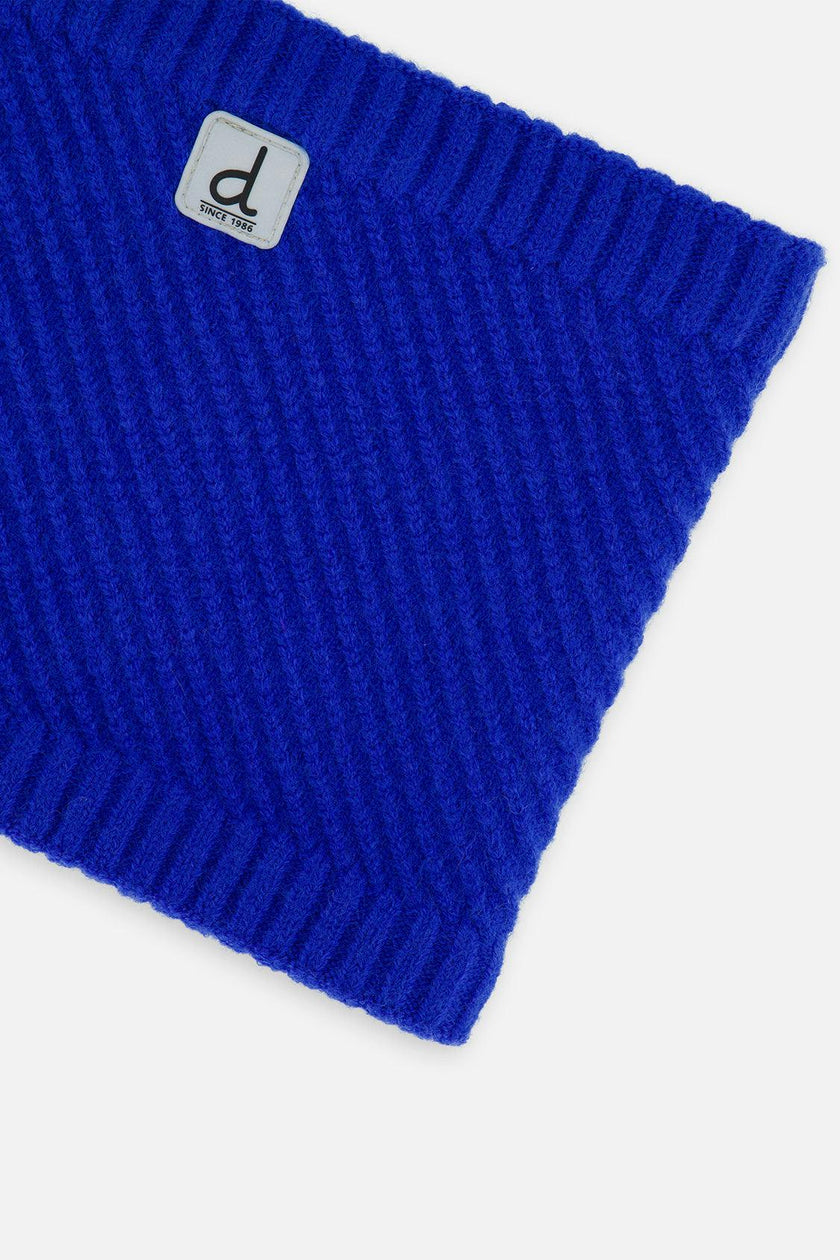 Winter Knit Neckwarmer Royal Blue