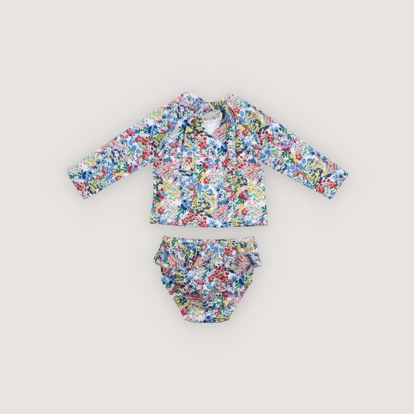 Verbena Baby Swimsuit Verbena Print