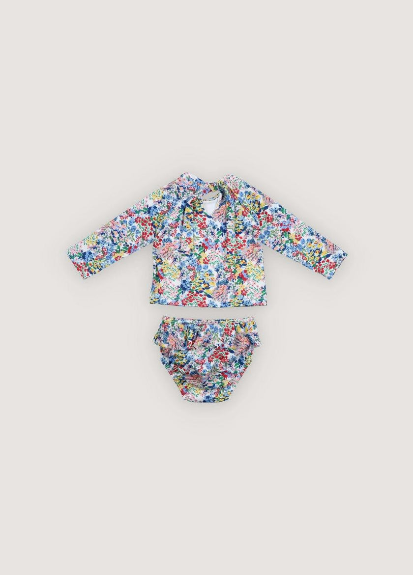 Verbena Baby Swimsuit Verbena Print