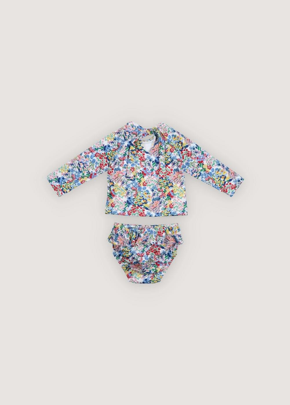 Verbena Baby Swimsuit Verbena Print