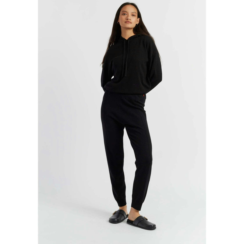 Wool Cashmere Cuffed Joggers