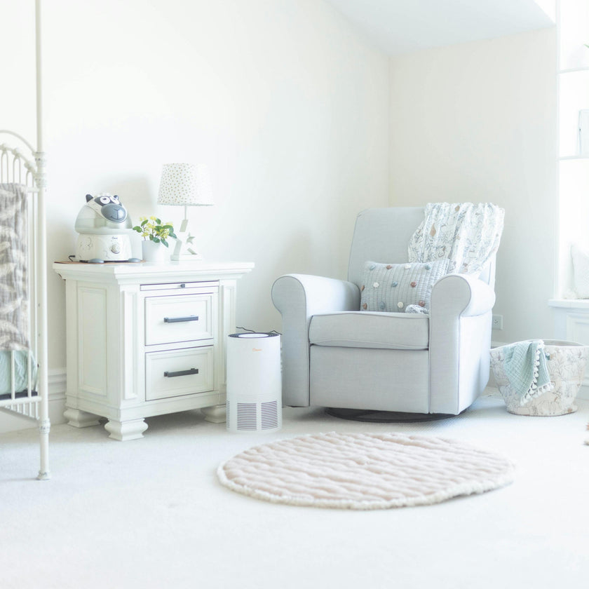 Ezra Woodland Animal Cotton Quilted Baby Play Mat