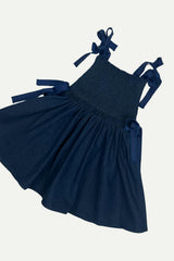GIA SMOCKED PINAFORE