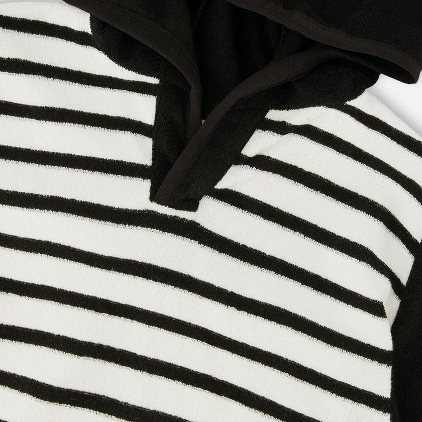 Hooded Terry T-Shirt With Shorts Set