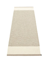 Rug EDIT Mud/Vanilla/Linen met. 4.5 x 6.5 ft