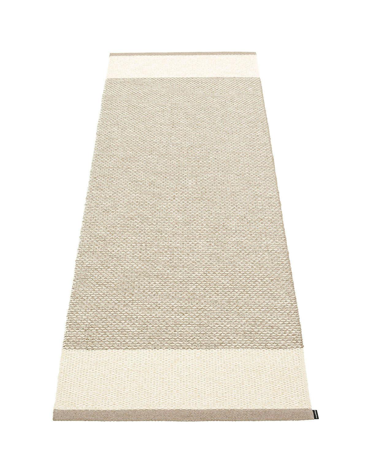 Rug EDIT Mud/Vanilla/Linen met. 4.5 x 6.5 ft