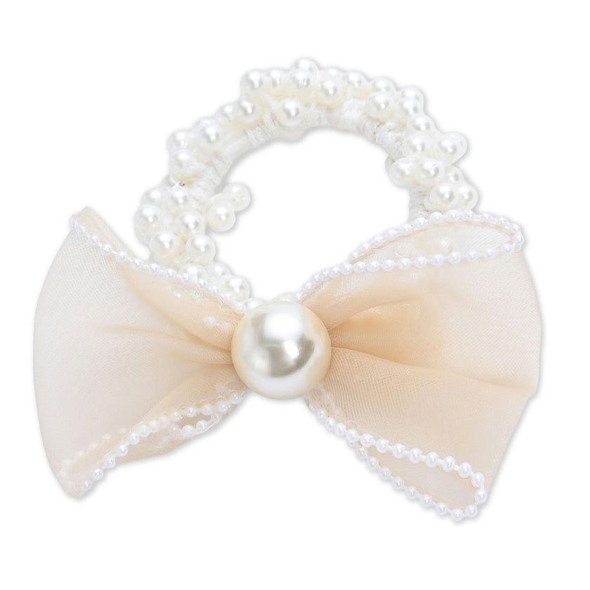 Sheer Bow Scrunchie Set
