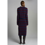 Pia Stripe Tube Skirt