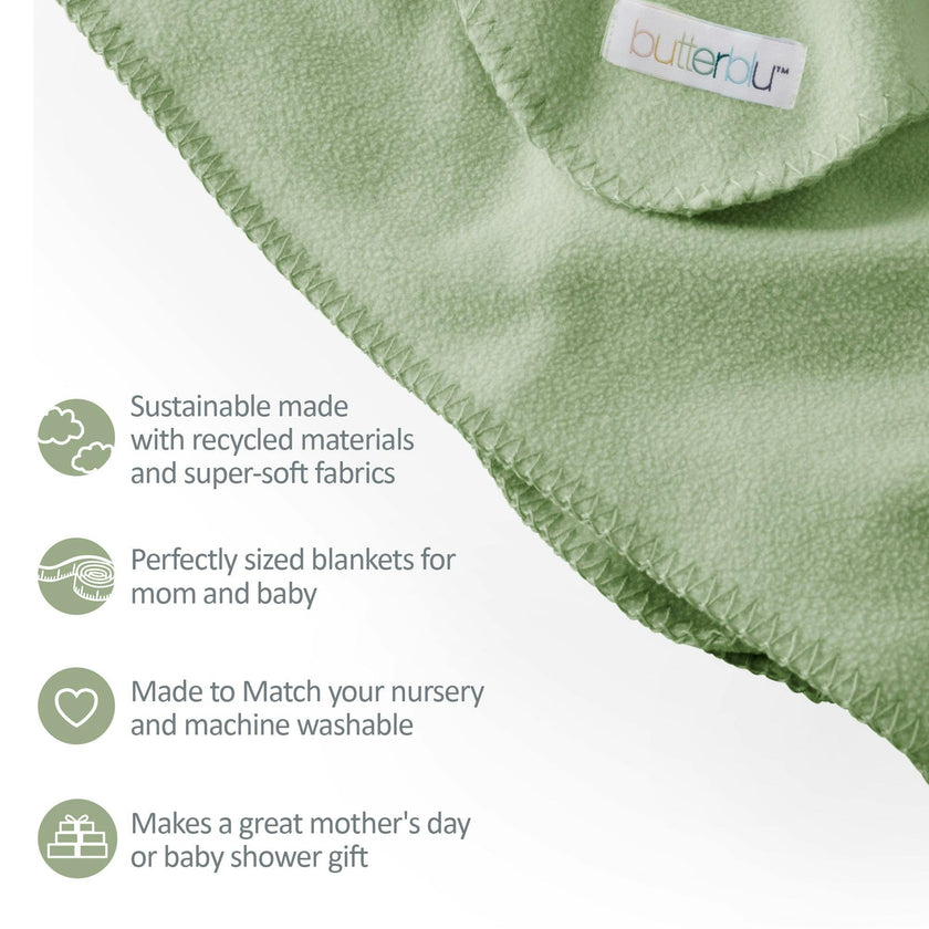 SNUGGLE TIME -  Matching Lennox Blankets for Mom, Baby and Plush Toy