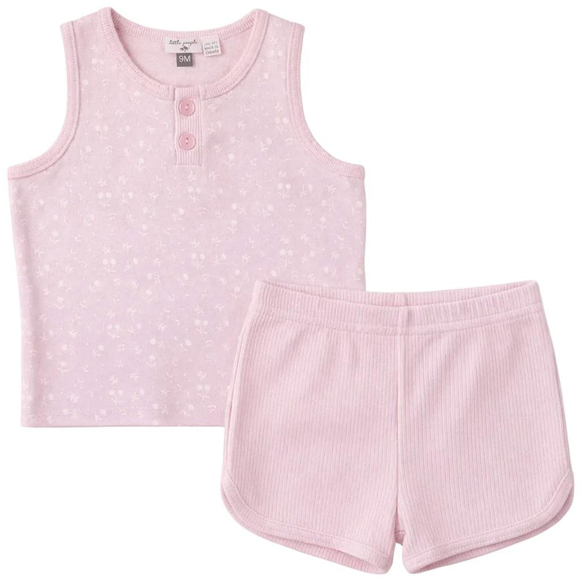 Sleeveless Short Set