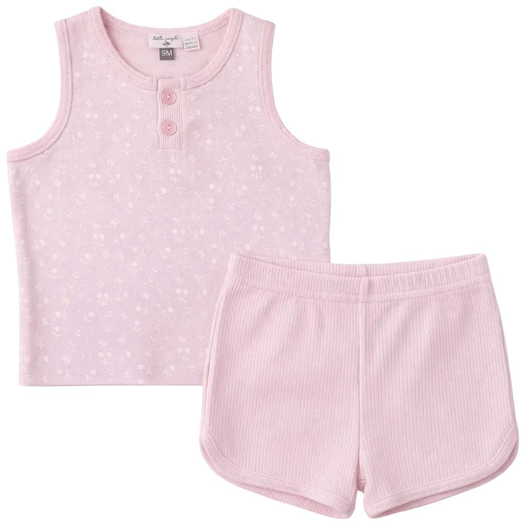 Sleeveless Short Set