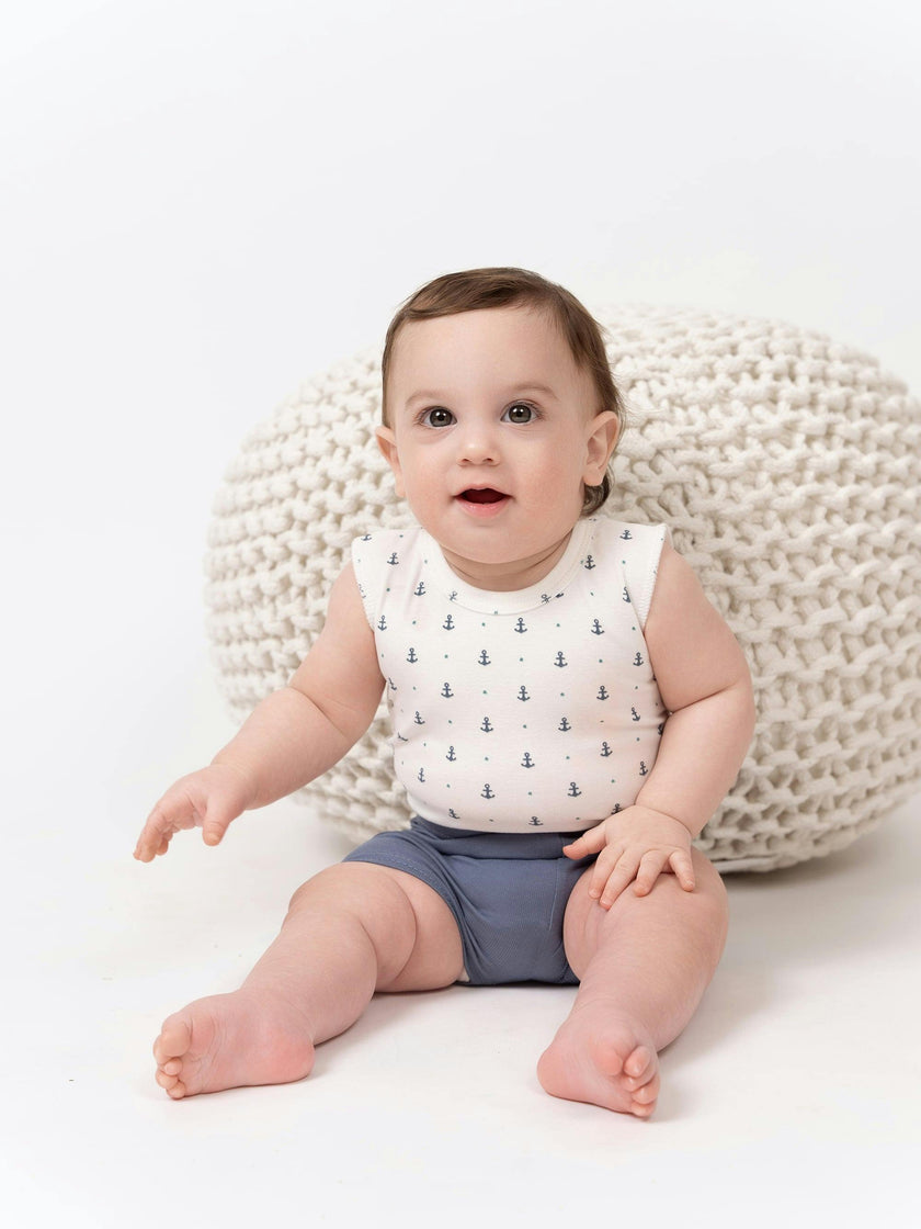 Boys Onesie & Short Set