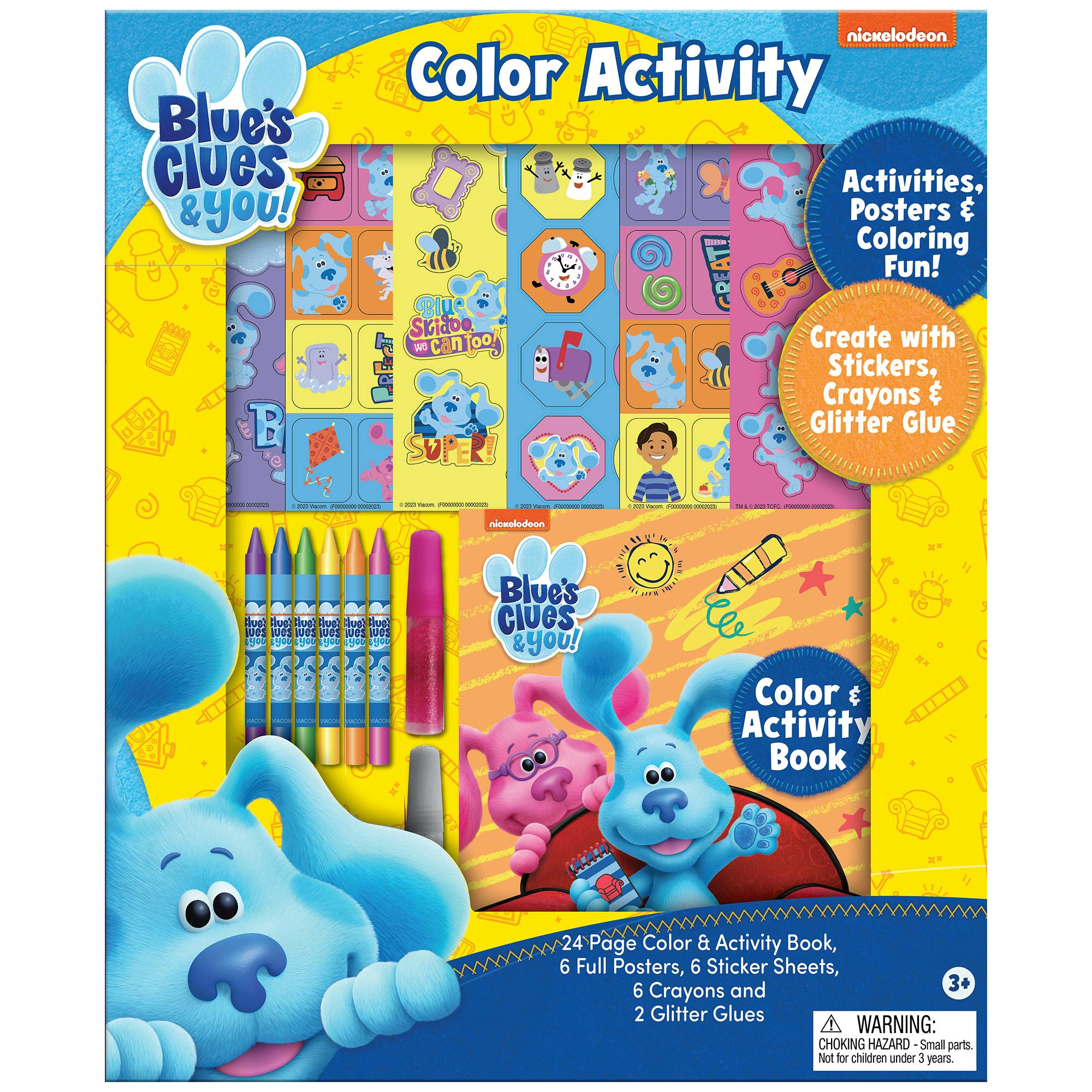 Color Activity: Blue's Clues