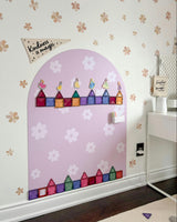 MEGA Magic Playwall - Arch Magnetic Wall Decal for Kids
