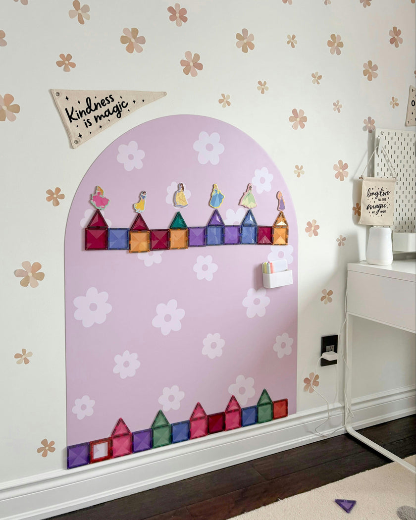 MEGA Magic Playwall - Arch Magnetic Wall Decal for Kids