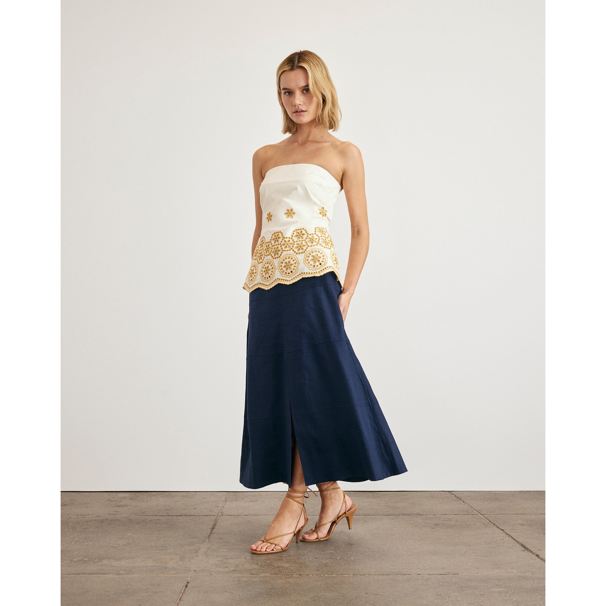 Leah Top, Cream