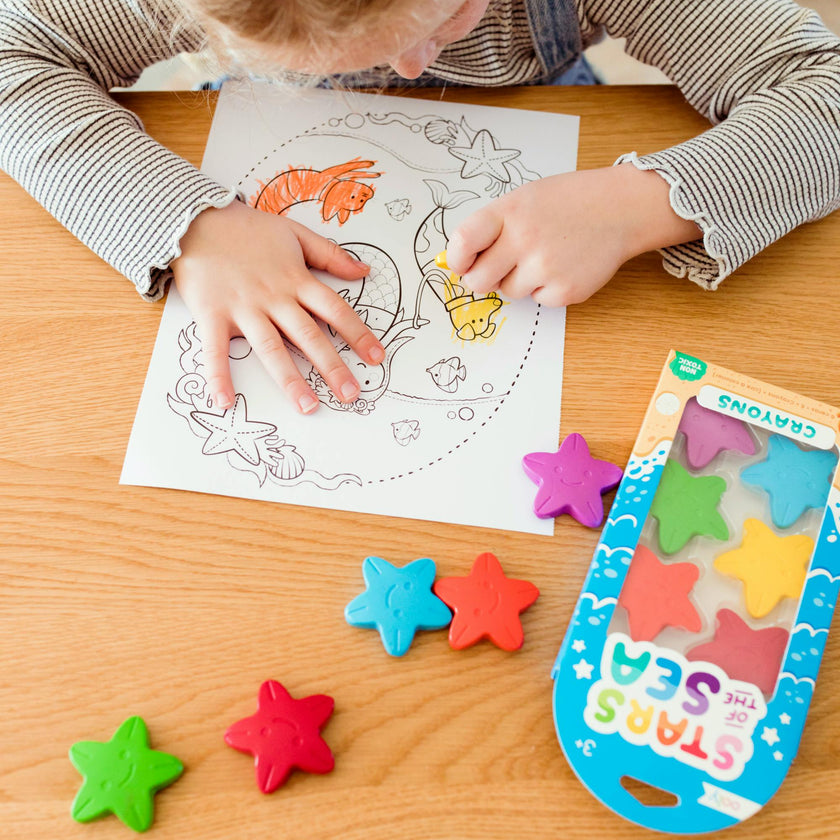 Stars of the Sea Crayons - Set of 6