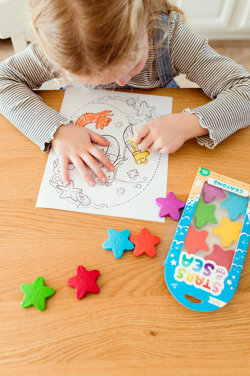 Stars of the Sea Crayons - Set of 6