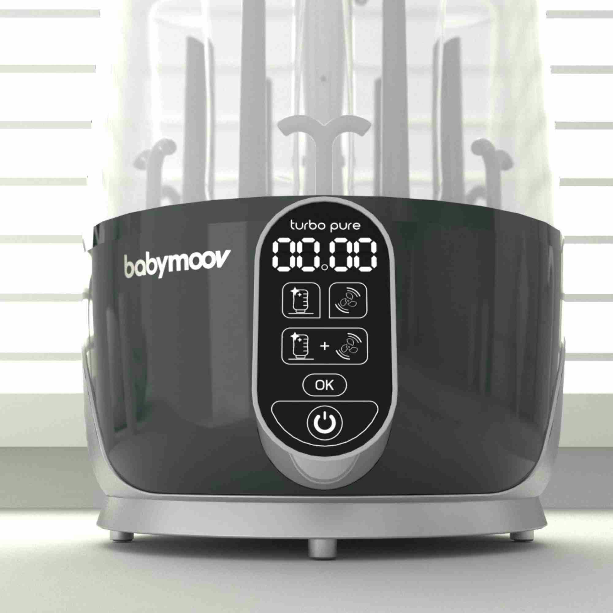 Turbo Pure 3-in-1 Bottle Sterilizer, Dryer & Purified Bottle Storage
