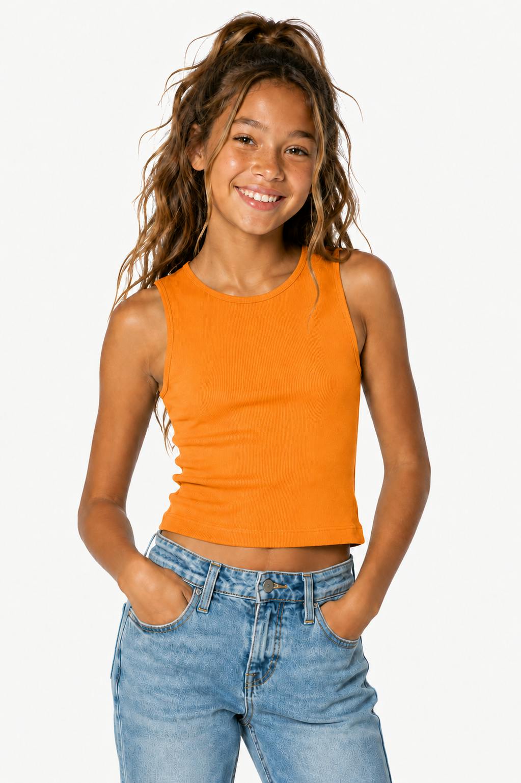 Sleeveless Seamless Top (8-12y)