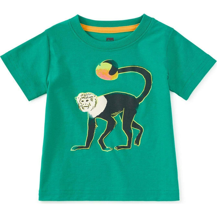 and Mango Graphic Tee, Grey
