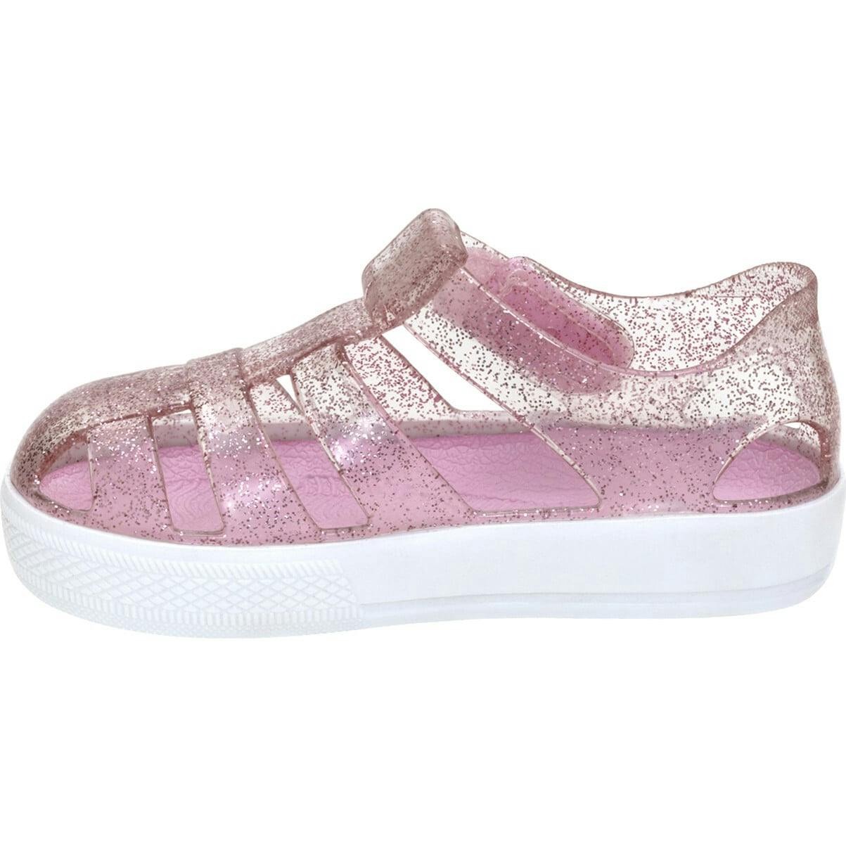 Elite Glitz Jelly Shoes in Pink