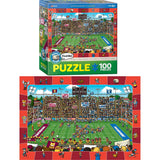Spot & Find: Football - 100 pc Puzzle