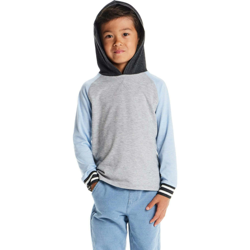 Kids Lightweight Raglan Hoodie Tee