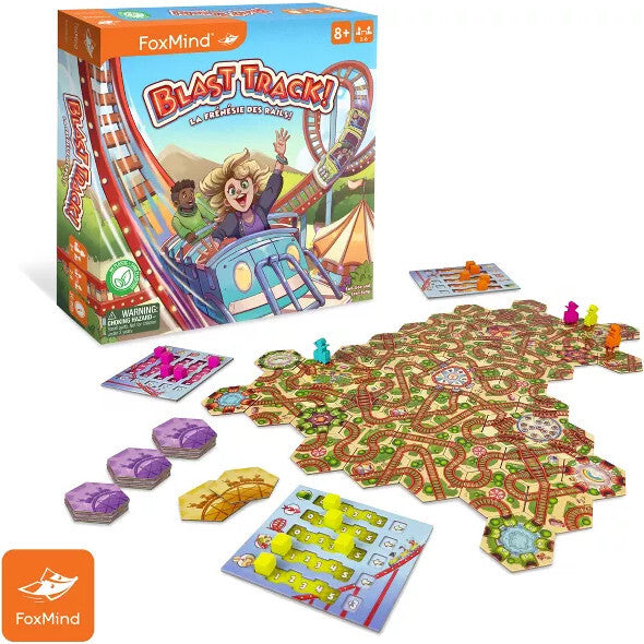 FoxMind: Blast Track - Tile Laying Board Game
