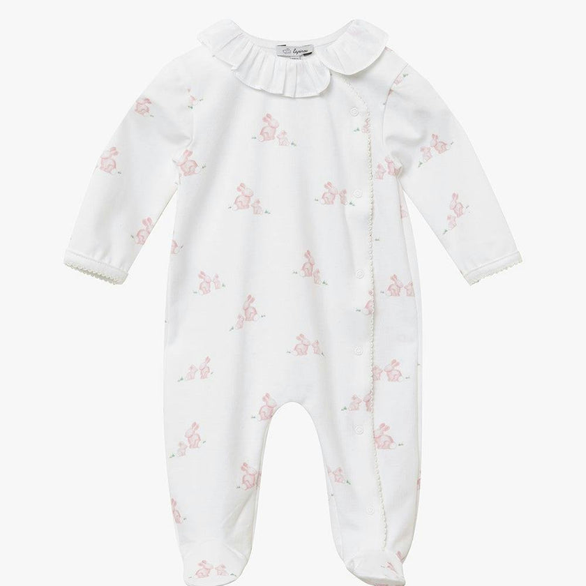 Baby Bunny Onesie in Pale Pink