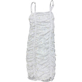 Girls Amelia Tank Dress With Pearls