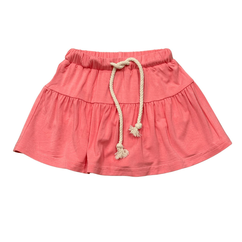 Girl's Skort in Strawberry Ice