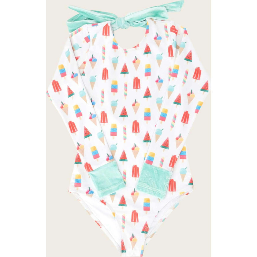 Coney Island Popsicle One Piece Long Sleeve
