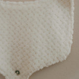 Soothe & Snap Pacifier Bib- Rosemilk Bloom