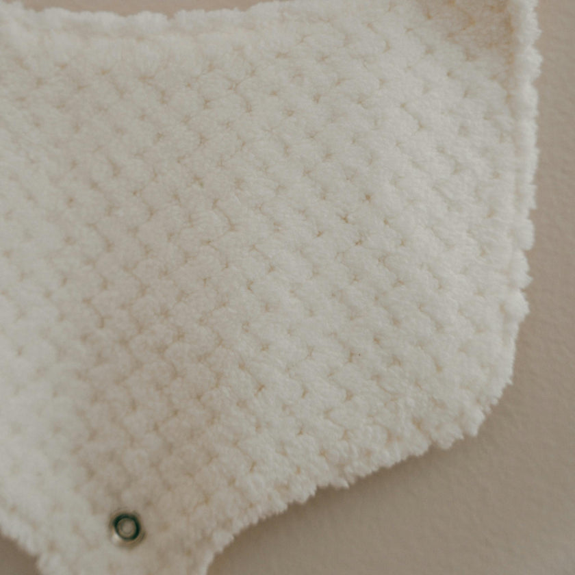 Soothe & Snap Pacifier Bib- Rosemilk Bloom