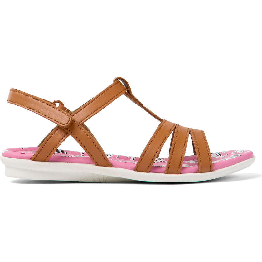 Right Sandals, Medium Brown