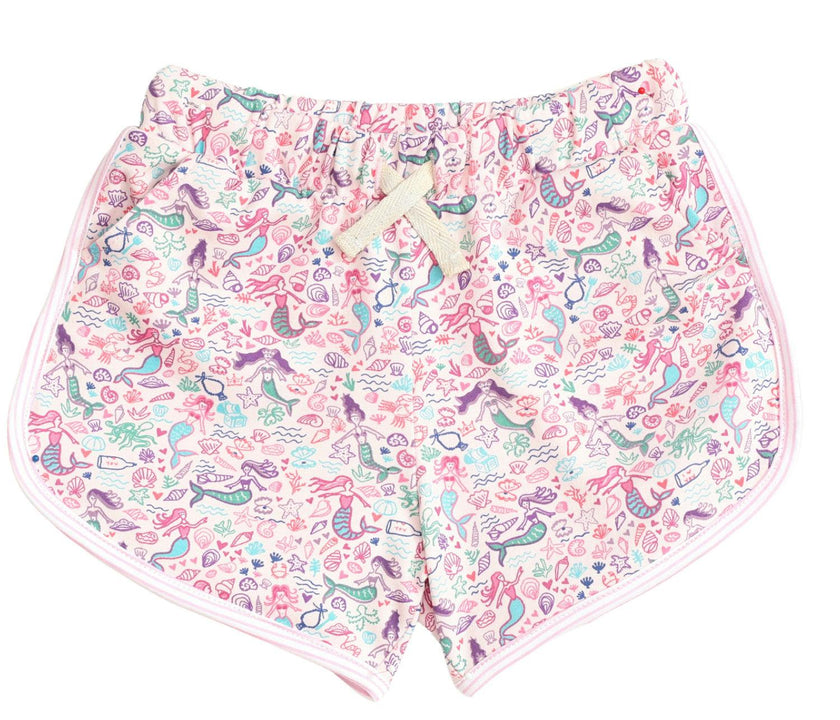 Mermaids Puff Sleeve Kids Camp Set
