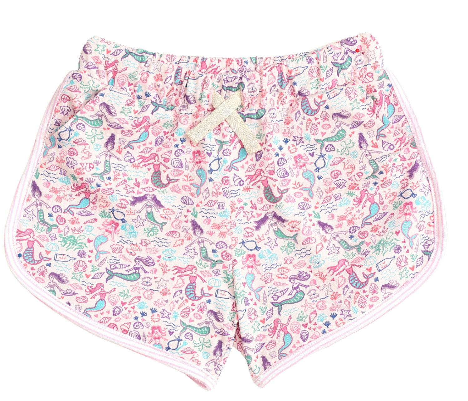 Mermaids Puff Sleeve Kids Camp Set