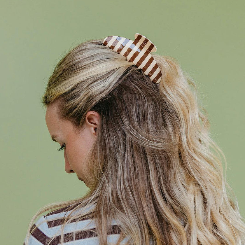 POLKA DOT & STRIPED OVERSIZED CLAWS