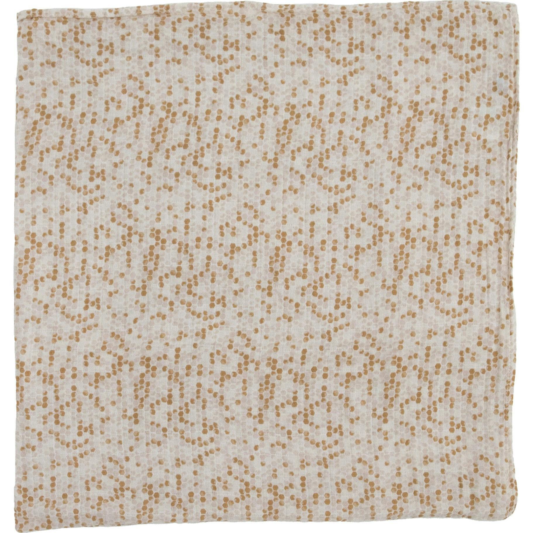 Cotton Muslin Swaddle Blanket 3 Pack - Garden Bees