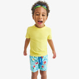 Kids swim trunk in beach balls