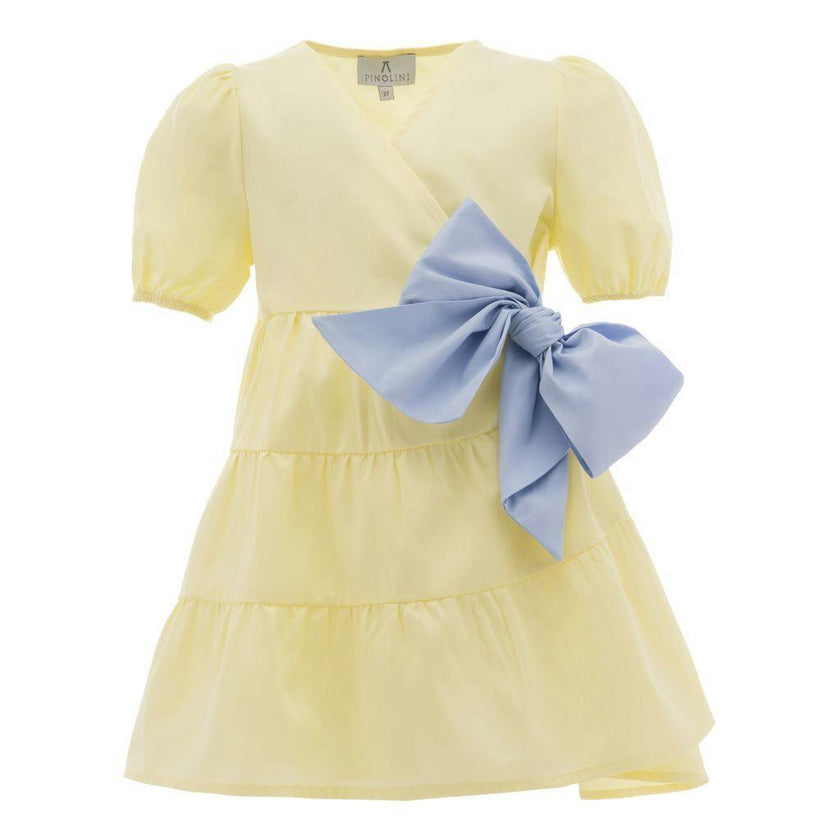 Yellow Chiffon Summer Dress