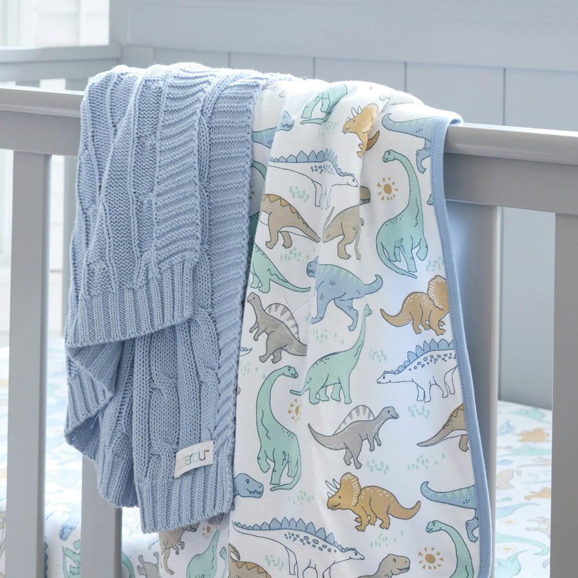 SPARROW Sweater Knit Receiving Blanket
