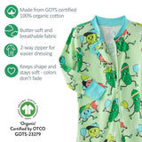 CRUZ Snug-fit Footed Baby Boys Pajamas