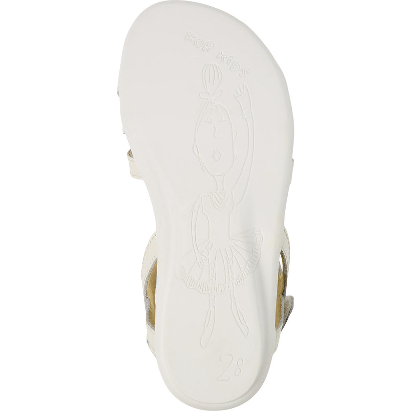 Right Sandals, White
